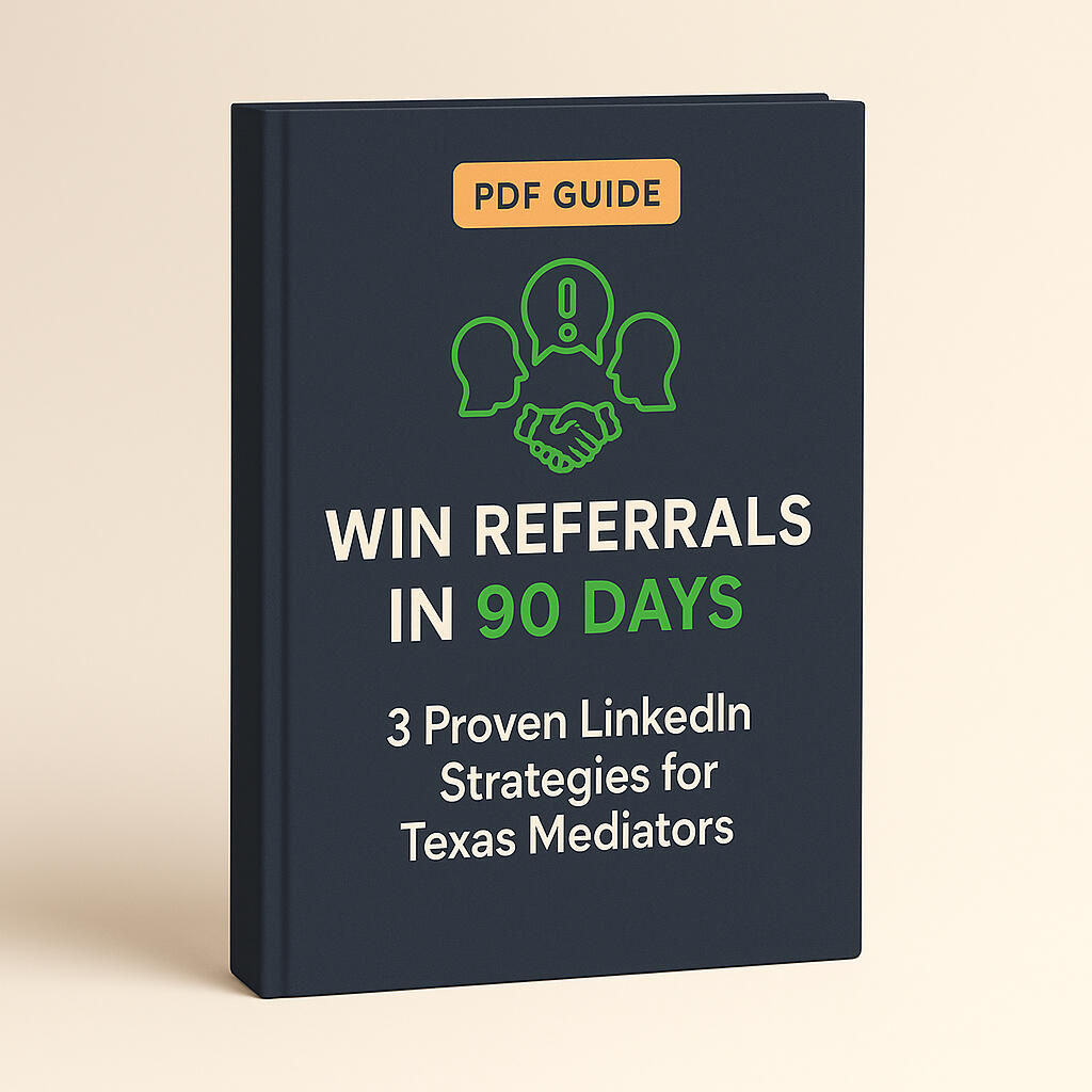 Image of a book with the title: Win Referrals in 90 Days